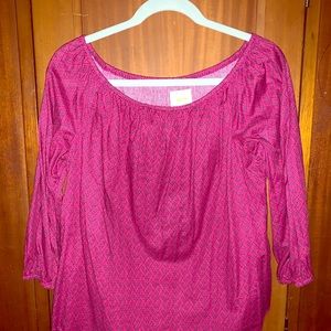 Off the shoulder top